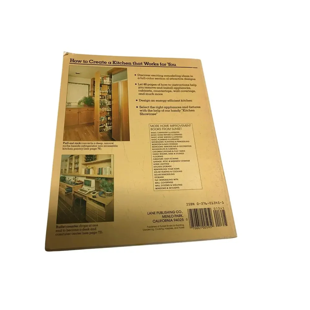 SUNSET Kitchens Planning and Remodeling Book‎ Vintage 1983